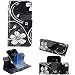 Produktbild Samsung, Huawei, Sony, Motorola, Lenovo, ZTE, Wiko, Microsoft, Alcatel, Google, BQ Readers, Nokia, OnePlus 360° Wallet Case Schutz Hülle 'Flowers' | Smartphone Flip cover Flipstyle Tasche Standfunktion innovativer Kameraschutz - K-S-Trade (TM)