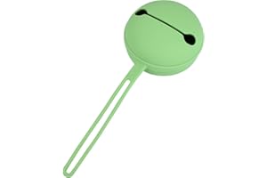 WATAWATA Baby Dummy Case, Pacifier Case, Travel Soother Box, Transparent Soother Pod Pacifier Holder Box for Kids (Small, Green)