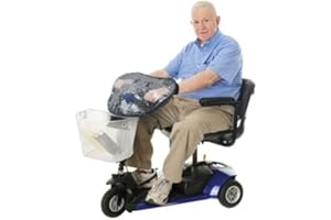 COCOARM Tiller Cover Mobility Scooter Control Panel Cover Foldable Mobility Scooter Control Panel Tiller Rain Waterproof Dust Proof Dust Proof Accessory Lawn Mower Cover Storage Shed Accessory, 26.4x14.2in