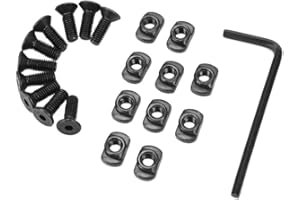 HOUSON 10 Stück Picatinny-Schiene Schraube, Picatinny-Schiene Ersatz -Mutter für Picatinny-Schiene