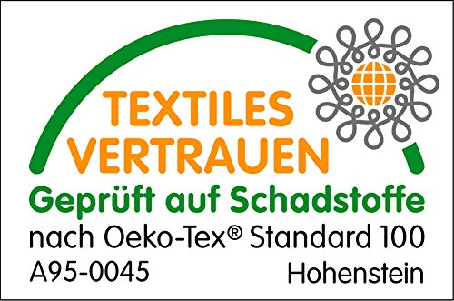 Exklusives XL Saunatuch 80 x 200 cm – 500g/m2 – Oeko Tex 100 – aus dem Hause Dyckhoff (anthrazit/weiß/grau) - 3