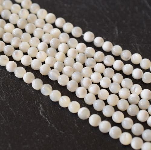 Mother Of Pearl | Pack of 50 | 4mm | Variety of Pack Sizes | Free Delivery