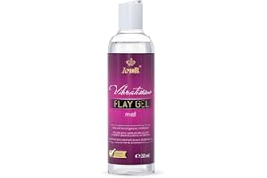 ‎VIBRATISSIMO Vibratissimo Play Gel med 250 ml I Lubrykant łagodny dla skóry I Lubrykanty na bazie wody I Żel intymny odpowiedni do zabawek silikonowych i prezerwatyw lateksowych I Wodny lubrykant