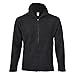 Produktbild Engel-Natur Damen Herren Jacke aus Bio Schurwoll-Fleece (XXL, Schwarz Melange)