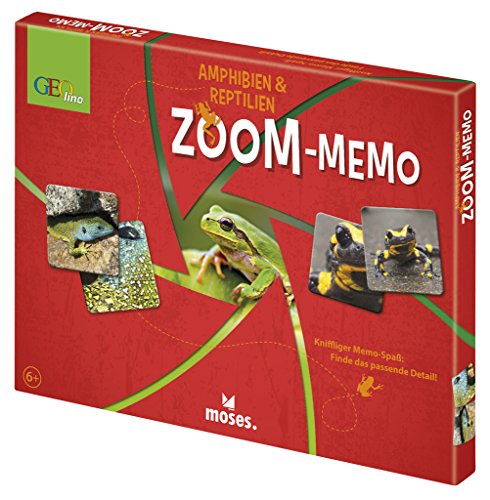 Preisvergleich Produktbild Moses 60040 - GEOlino Zoom Memo Amphibien und Reptilien