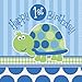 Produktbild 1. Geburtstag Schildkröte Blau, Bitte wählen:Servietten 33 cm - 16 Stk.