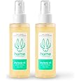 Hume Supernatural Dry Body Oil Spray - Moisturizing Body Oil for Dry Skin, After Shower Body Oils for Women and Men, Dry Oil Body Spray, Nourishing, Hydration, Glow, Probiotic, Desert Bloom, 2 Pack