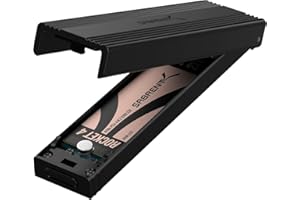 ‎SABRENT SABRENT NVMe Gehäuse und m2 SATA SSD Adapter (M-Key, M+B Key) USB C 3.2X2 10Gbps Kühlkörper Design (EC-SNVE)