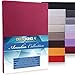 Produktbild DecoKing 09390 Jersey Microfaser Spannbetttuch Maroon Boxspringbett Amelia Spannbettlaken, Mikrofaser, Bordeaux, 120x200-140x200