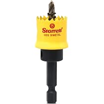 Starrett A014CE Foret Pilote Grande Taille 92mm - HSS Pour Scies Cloches