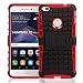 Produktbild Huawei P8 Lite 2017 Outdoor Backcover, Conie Mobile Defender Rückschale, Robuste Schutzhülle Extra Schutz Case, Aufstellfunktion, Baustellen Hülle