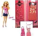 1 Stk Barbie Puppe Style mit Haarklammern