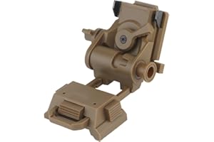 Gunyoo Gafas de visión nocturna NVG para casco táctico L4G24 Airsoft plástico L4G24 NVG soporte para PVS15 PVS18 GPNVG18 gafas de visión nocturna