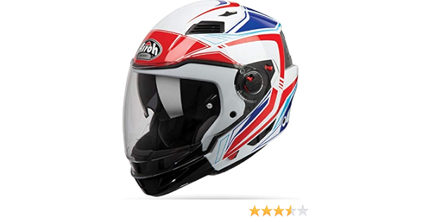 Airoh EXLI18 Executive Line Blue Gloss M, Blue Gloss, M : Amazon.it: Auto e  Moto