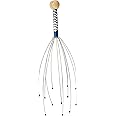 ECVV Octopus Scalp Massager Manual Massager Head Tickle Massager Scalp Scratcher, Manual Head Massager to Relieve Pressure, Relax Scalp Scratcher | 1 PIECE | Assorted |