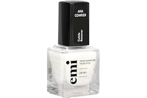 Solution de Soin des Cuticules EMI – Cuticle Remover avec Complexe AHA, Acide Lactique et Vitamine E – Émollient Cuticules et Ramolisseur pour Ongles 9 ml