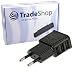 Produktbild Mini 3-fach Mehrfachsteckdose USB Universal Netzteil Reiseadapter Netzstecker Stecker 220V Ladegerät USB-Adapter Flach für HTC Desire 630 825 One A9 S9, LG Bello II Class K10 K4 K5 K8 V10 WineSmart X cam screen