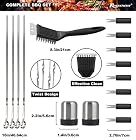 Romanticist Grillset – 20 Stück Edelstahl-Grillbesteck im Aluminium Koffer – Bild 3