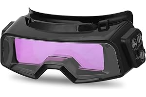 Weytoll Welding Goggles Automatic Darkening Welding Eye Protection Mask for TIG MIG MMA Professional Welding Goggles