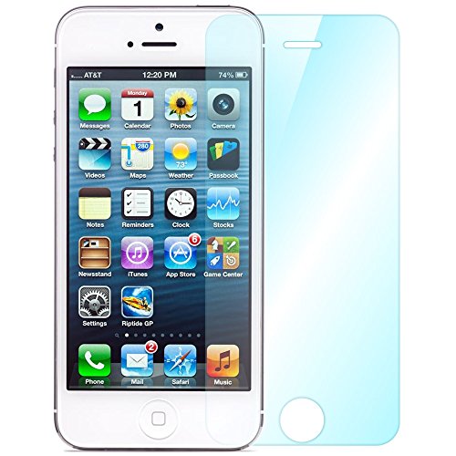 Apple iPhone 5 SE Glasfolie Schutzglas Panzerglas Echtglas Panzerfolie 9H Glas - 5
