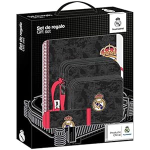 Real Madrid Black Oficial Set de Regalo 280x60x350mm