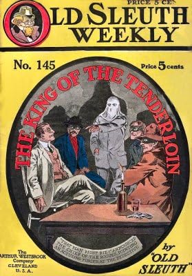 Old Sleuth Weekly: The King of the Tenderloin - Mouse Mat 19 x 25cms