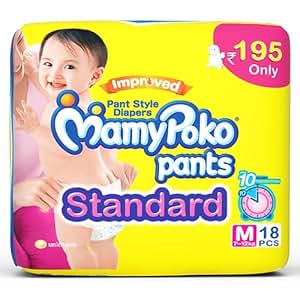Buy MamyPoko Pants Standard Medium Size Diapers (18 Count