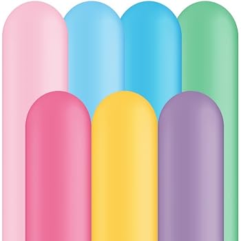 Kit 100 Ballons De Sculpture Multicolores + Pompe à Main - Playtastic - Dès 3 Ans