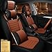Produktbild 2018 Der neue Four Seasons Leder Autositz Sporty Sommer Microfaser Leder Sitzbezug, Brown