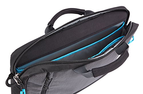 Thule Strävan Deluxe Attaché Tasche für MacBook Pro 15 Zoll (mit Tablet-Fach) grau - 14
