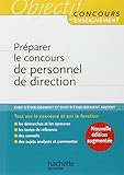 Préparer le concours de personnel de direction