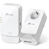 TP-Link PGW2440 Kit &ndash; WiFi PLC, WiFi 6 AX1800, 3 Gigabit Port, EasyMesh | Expand your network through electrical wiring. No n
