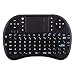 Produktbild Tastatur Touchpad Maus, damark (TM) 2,4 G Mini KP-810–21 Wireless Tastatur, Handheld-92 Tasten Tastatur Touchpad Maus Ipazzport tragbare Handheld-Tastatur für PC, Pad, Android TV Box, Google TV Box, für Xbox360, für PS3