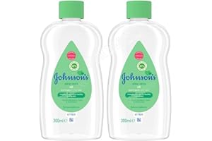 Johnson's Baby - Huile avec Aloe Vera pour Bébé 300 ml x 2 unités - Pack Promoo