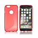 Produktbild BACK CASE LUX "S" MODELL - Apple iPhone 6 4,7" ROT