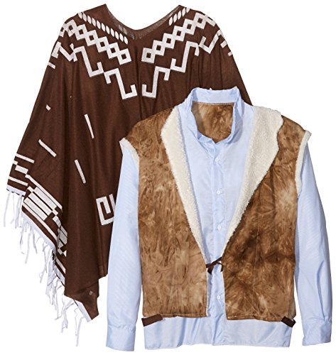 Smiffys Adult men's Authentic Western Wandering Gunman Costume, Poncho, Vest, Faux Shirt and Neckscarf, Western, Serious Fun, Size L, 34291 reviews Smiffys Adult men's Authentic Western Wandering Gunman Costume, Poncho, Vest, Faux Shirt and Neckscarf, Western, Serious Fun, Size L, 34291