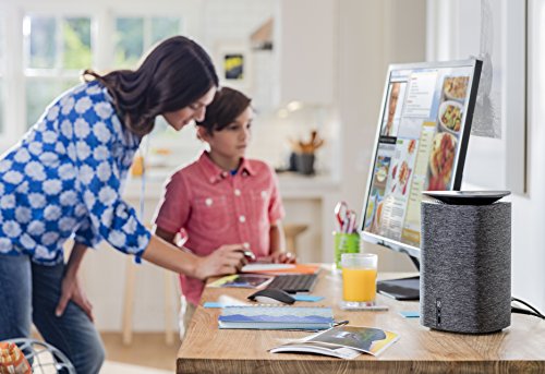 HP Pavilion Wave (600-a002ng) Desktop PC (Intel Core i5-6400T, 8 GB RAM, 1 TB HDD, 128 GB SSD, AMD Radeon R9 M470 Grafikkarte, Windows 10 Home 64) Dunkelgrau - 32