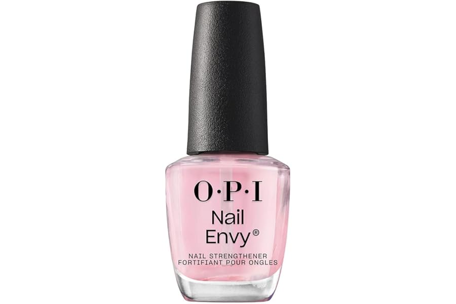 OPI Nail Envy Nail Strengthener, Clear & Opaque Crème Nail Polish Treatment with Vegan Formula to Strengthen Weak & Thin Nails (15ml)