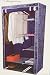Produktbild Kleiderschrank ,Faltschrank ca 101 x 46 x 174 cm Kleiderstange und 7 Einlegeböden