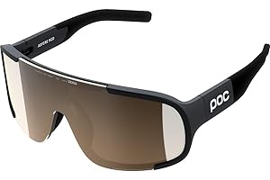 POC Aspire Sunglasses, Uranium Black/Clarity Trail/Partly Sunny Silver, One Size