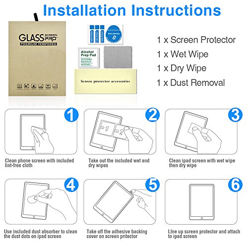 Panzerglas Schutzfolie f  r Samsung Galaxy Tab A 10 1  Glas Folie Panzerfolie  9H Hardness  Ultra HD Klar  Kratzfeste  Widersteht Flecken und Fingerab