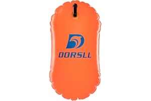 DORSLL POD - High-Visibility Open-Water Swim Buoy | Tow Float for Wild Swimmers, Outdoor Racing and Triathlons | Stay-Clean Dust Cap | 3 Unique Colours