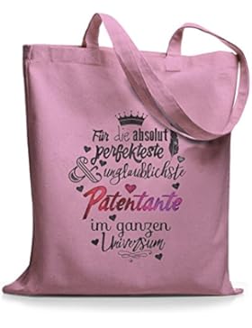StyloBags Jutebeutel / Tasche Für die absolut perfekteste Patentante