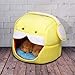 Produktbild Berrose-Katze Kreativ Teddy Zwinger Katzen-Nest Faltbar Haustier Haus Zelt Nest Bett Warm Cozy Abnehmbar Klein Hundehaus Hundehöhle Kuschelhöhle