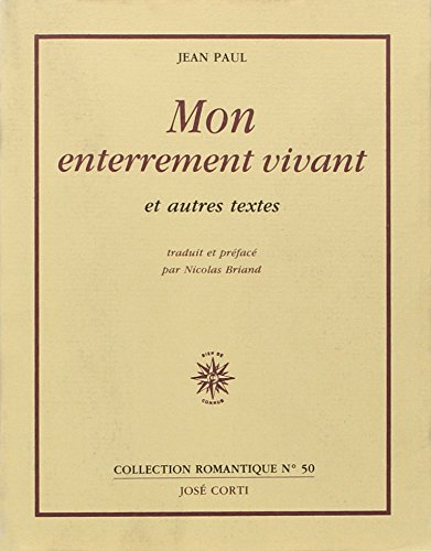 Mon enterrement vivant et autres textes