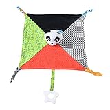Pinfect 29x29cm Baby Infant Velvet Appease Towel Soft Teether Sleeping Toy (Panda)