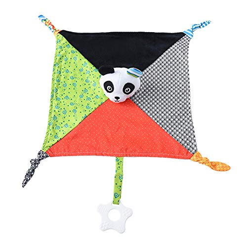 Pinfect 29x29cm Baby Infant Velvet Appease Towel Soft Teether Sleeping Toy (Panda)