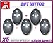 Produktbild 5 x BFT Mitto 2, 2-Kanal-Fernbedienung, 433,92 MHz Rolling Code