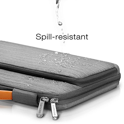 Tomtoc Surface Book/ Surface Book mit Performance Base Schutzhülle/Tragetasche für Laptops Ultrabooks Netbooks Tablets, spritzwassergeschützt, grau - 5