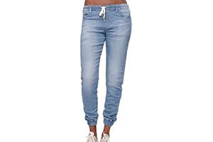 Morbuy Vaqueros Mujer Cintura Alta Talla Grande, Push Up Rotos EláStico Rectos Tejanos Skinny Slim Boot Cut Boyfriend Jeans Acampanados Pantalones